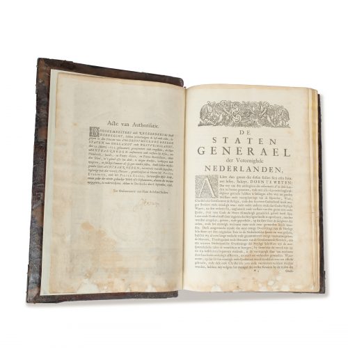 Biblia, „De gantsche H. Schrifture“ Niederlande, Dordrecht 1704 