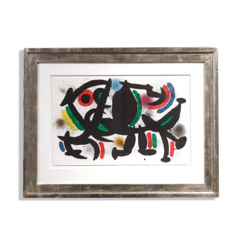 Joan Miro Farblithographie