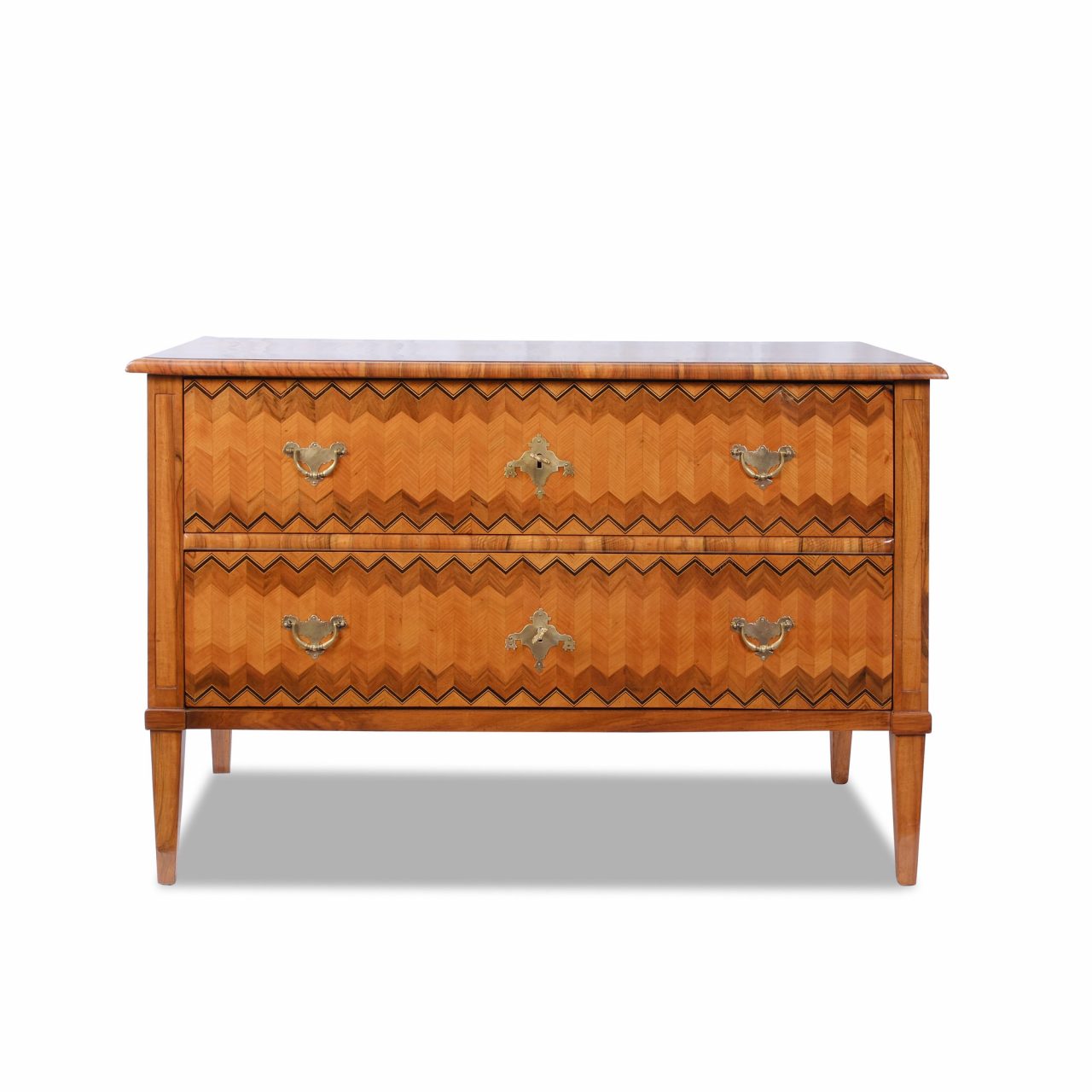 Herausragende Kommode Louis Seize Mitteldeutschland um 1790