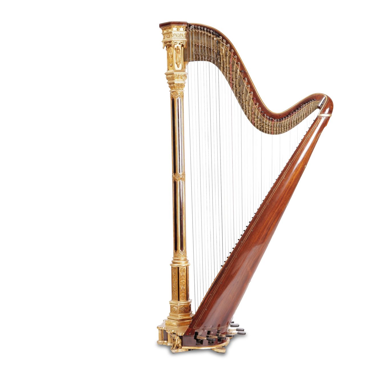 Harfe Harp Pedalharfe Nr. 2394 aus der französischen Instrumentenbauers Sébastien Érard