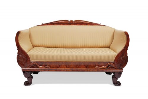 restauriertes Biedermeier Sofa