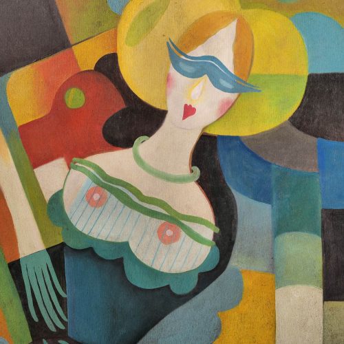 Woman - Meisterkopie von Hugo Scheiber 1920