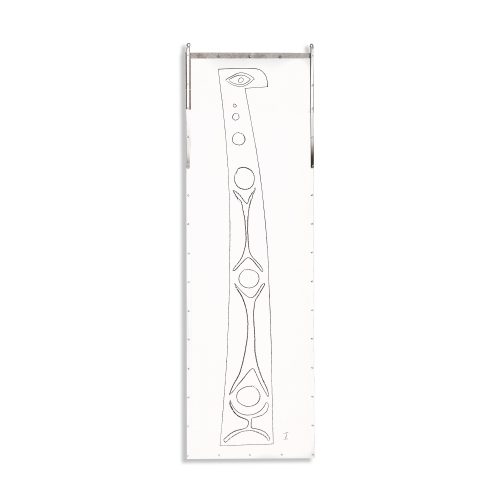 A.R. Penck Skizze für Skulptur